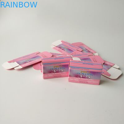 Caixa de empacotamento da droga de papel reta médica feita sob encomenda barata por atacado de Tuck End Pharmaceutical Medicine Pill da pomada