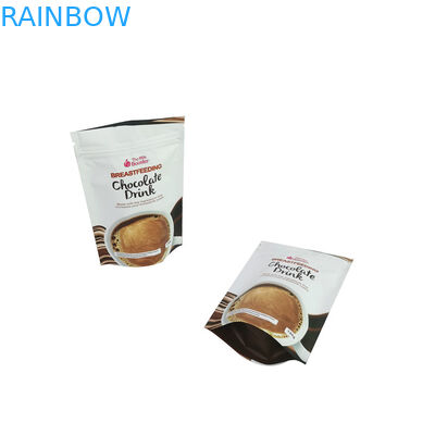 Digital que imprime o suporte acima do malote do zíper ensaca o saco do empacotamento de alimento do pó do chá do café