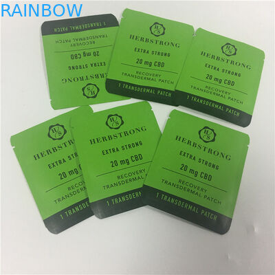 O fechamento Resealable imprimindo feito sob encomenda do fecho de correr de Mylar está acima das cookies da erva daninha CBD do malote que empacotam sacos