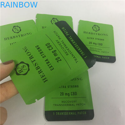 O fechamento Resealable imprimindo feito sob encomenda do fecho de correr de Mylar está acima das cookies da erva daninha CBD do malote que empacotam sacos