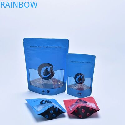 A flor que da erva daninha da prova do cheiro da criança a prova Ziplock do cheiro ensaca os meninos da selva de Runtz que empacotam o toque macio Mylar ensaca