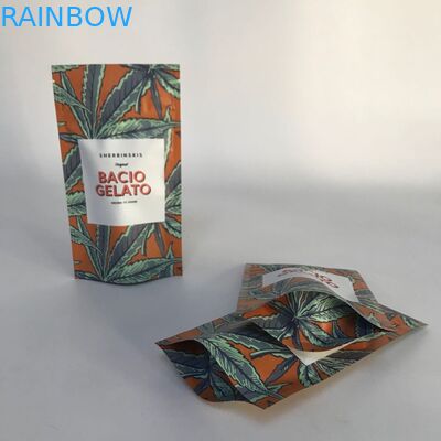 Matte Aluminum Foil Stand aceitado feito sob encomenda acima dos sacos de empacotamento de Cannabsis