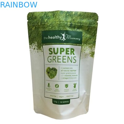 O empacotamento do chá ensaca saquinhos de chá vazios feitos sob encomenda plásticos da folha de alumínio da soldadura térmica do zíper