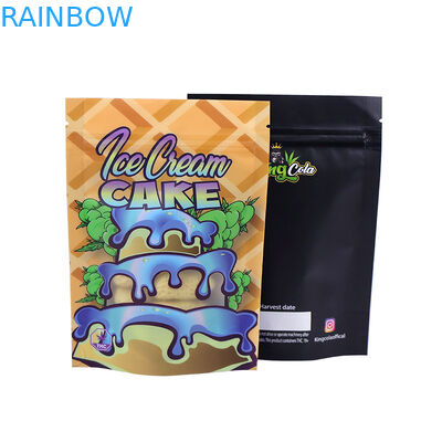 O saco de Mylar para CBD remove ervas daninhas do suporte de empacotamento do urso gomoso dos doces acima do saco de Herb Flower Dry Tobacco Retail do sabor do saco
