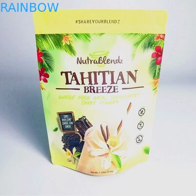 Sacos de empacotamento aceitados feitos sob encomenda do petisco com o malote da folha de alumínio do zíper