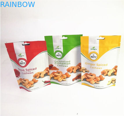 Matte Aluminum Foil Custom Accepted levanta-se malotes com zíper