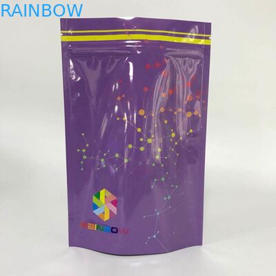 Aqueça a folha de alumínio lustrosa Sealable Mylar personalizado ensaca