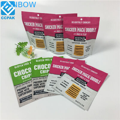 O malote Resealable do alimento ensaca com fechamento Pakcgaing do fecho de correr ensaca para o fruto seco das porcas