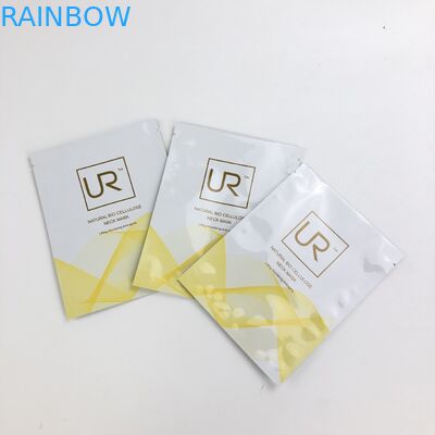 Saco liso do selo 3 lateral de alta qualidade das amostras grátis com os malotes da folha de alumínio do entalhe do rasgo