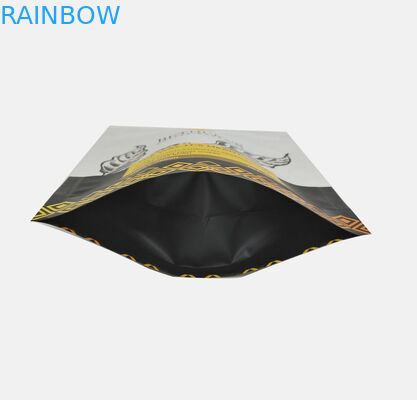 saco lateral reusável de Mylar do reforço de 140mic MOPP para feijões de café