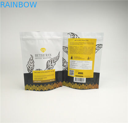 saco lateral reusável de Mylar do reforço de 140mic MOPP para feijões de café