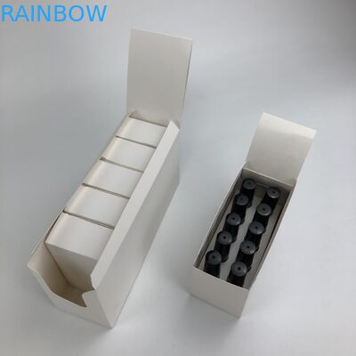 O filme lustroso feito sob encomenda NÃO impresso com cartão branco da espessura de 350g 400g para Spary cosmético engarrafa o empacotamento da caixa de papel