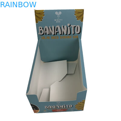 Matt Film feito sob encomenda UV com cartão branco da espessura 350g para doces Cookied Spary engarrafa o empacotamento da caixa de papel da exposição