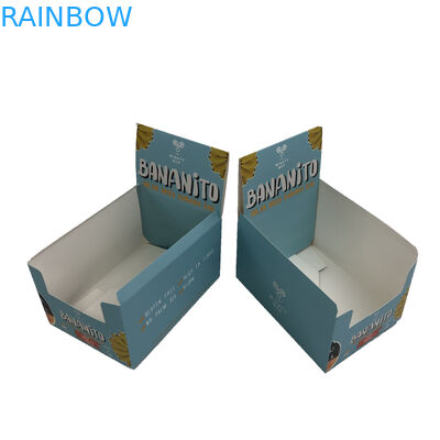 Matt Film feito sob encomenda UV com cartão branco da espessura 350g para doces Cookied Spary engarrafa o empacotamento da caixa de papel da exposição