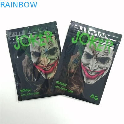 Sacos de empacotamento 4g do incenso erval de Cmyk 100microns