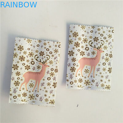 Saco de empacotamento do snack bar do MOPP CMYK 150micron com borda irregular