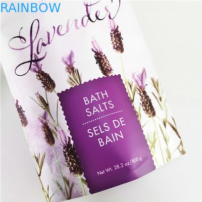 A amostra grátis Digital que imprime o empacotamento de sal de banho ensaca o suporte Resealable acima do corpo do café do malote 200G esfrega o saco