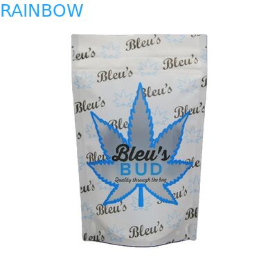 saco Resealable Ziplock da folha de Gummies do pó do óleo de 100mic CBD