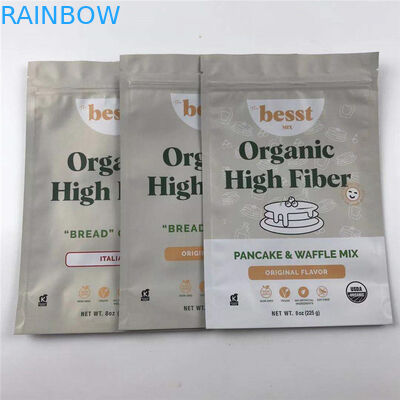 Levante-se o malote do zíper com janela Doypack para frutos secos