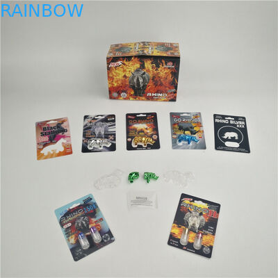 Gravure que imprime a cápsula dos GANHOS do magnum do cartão da bolha de 90mic 3d