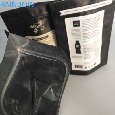 Saco 100mircon do zíper da folha de alumínio de Matt Gold VMPET 300g