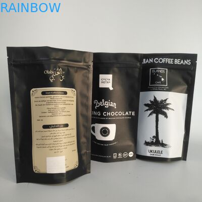 Saco 100mircon do zíper da folha de alumínio de Matt Gold VMPET 300g