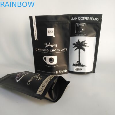 Saco 100mircon do zíper da folha de alumínio de Matt Gold VMPET 300g