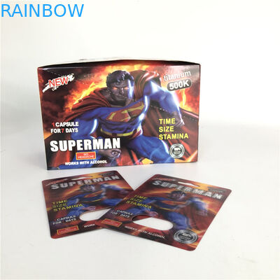 Cartão Lenticular plástico de gravação 10mm da bolha 3d