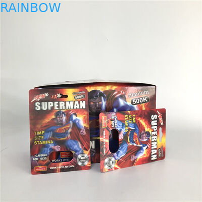 Cartão Lenticular plástico de gravação 10mm da bolha 3d