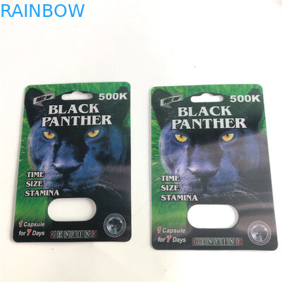 comprimido Lenticular masculino do cartão 500K do realce 3d do tampão de 12mm