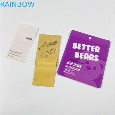 Digitas que imprimem o saco liso 23x35cm do saquinho Compostable do Ziplock do MOPP