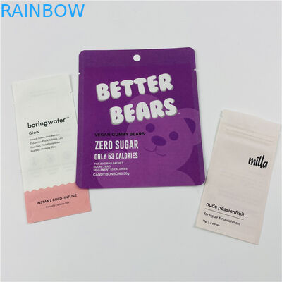 Saco Ziplock de Mylar da folha de alumínio de VMPET MOPP 100mircon