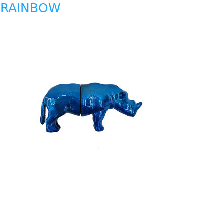 Forma plástica do cavalo das garrafas do realce sexual da pantera CMRK do rinoceronte