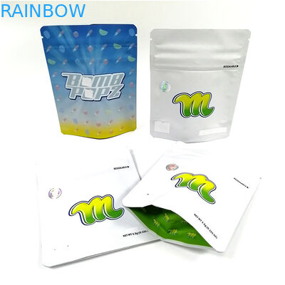 Digital reusável que imprime sacos de plástico Doypack que do alimento o zíper de alumínio ensaca a prova feita sob encomenda Mylar do cheiro ensaca para cookies gomosas