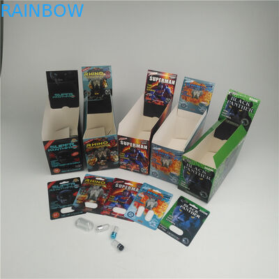 Cartão da bolha do GV 200mic 3d para os comprimidos masculinos 500K 600k