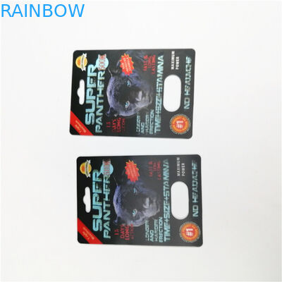 Rinoceronte 69 cartões 350g Whiteboard da bolha 3d com a caixa de papel da exposição