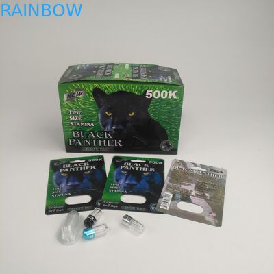 platina super do rinoceronte 600K 700K do cartão da pantera 3D do GV 90mic