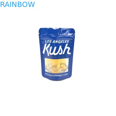 Logo For Wheat Flour Seed feito sob encomenda com Plastique do saco de Bolsa do zíper está acima o malote ensaca a janela cosmética