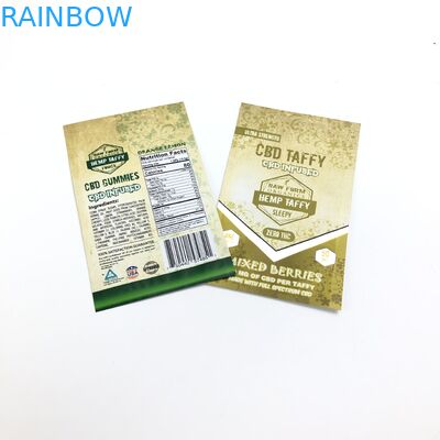 VMPET 4c que imprime 120 mícrons de malotes plásticos que empacotam com logotipo