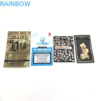 VMPET 4c que imprime 120 mícrons de malotes plásticos que empacotam com logotipo