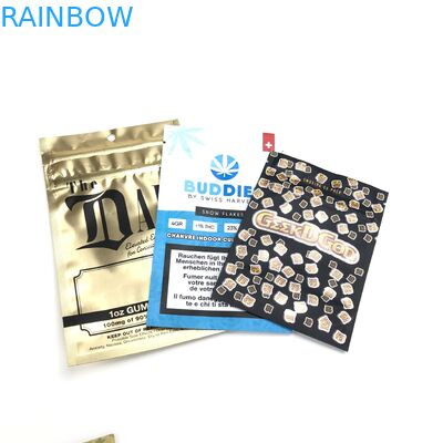 VMPET 4c que imprime 120 mícrons de malotes plásticos que empacotam com logotipo