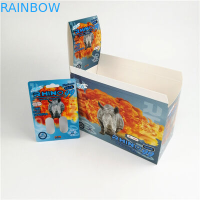 Rinoceronte de empacotamento 600K 700K do cartão super da bolha da pantera