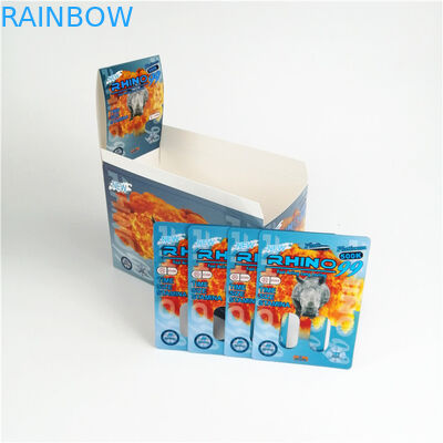 Rinoceronte de empacotamento 600K 700K do cartão super da bolha da pantera