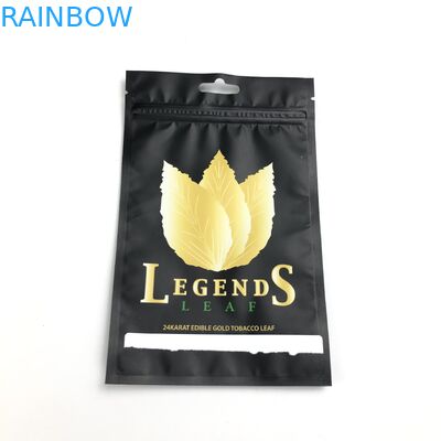 Saco Resealable do fechamento do fecho de correr de Matte Film MOPP VMPET para o cigarro de cigarro