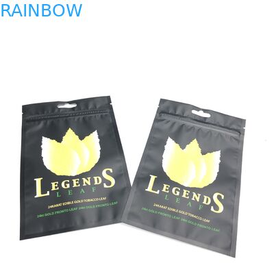 Saco Resealable do fechamento do fecho de correr de Matte Film MOPP VMPET para o cigarro de cigarro