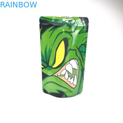 o fechamento do fecho de correr do alimento de 120microns MOPP VMPET ensaca para o chá verde