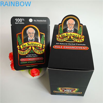 3,5 gramas de erva daninha secada da flor que empacota os sacos MOPP da folha de Mylar