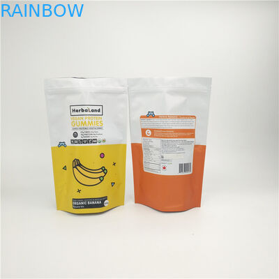 As flores pulverizam o saco de Gummies CDB Mylar do produto comestível 140mic