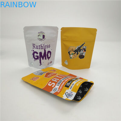 Cookies de empacotamento do saco 3.5g do óleo do cânhamo VMPET 100micron CBD de Canabies