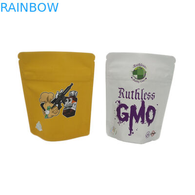 Sacos do cannabis da folha de alumínio do cânhamo 7g 3.5g das flores